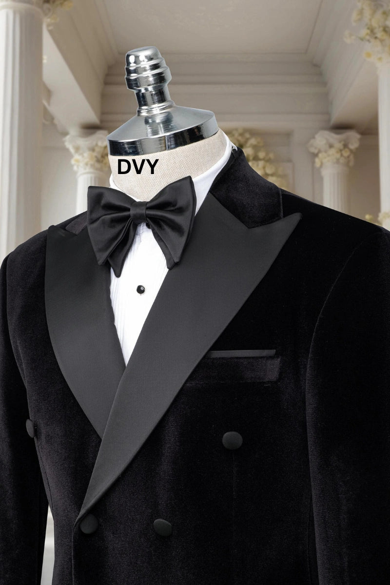 men-black-velvet-tuxedo-blazer-designer-blazer-double-breasted-coat