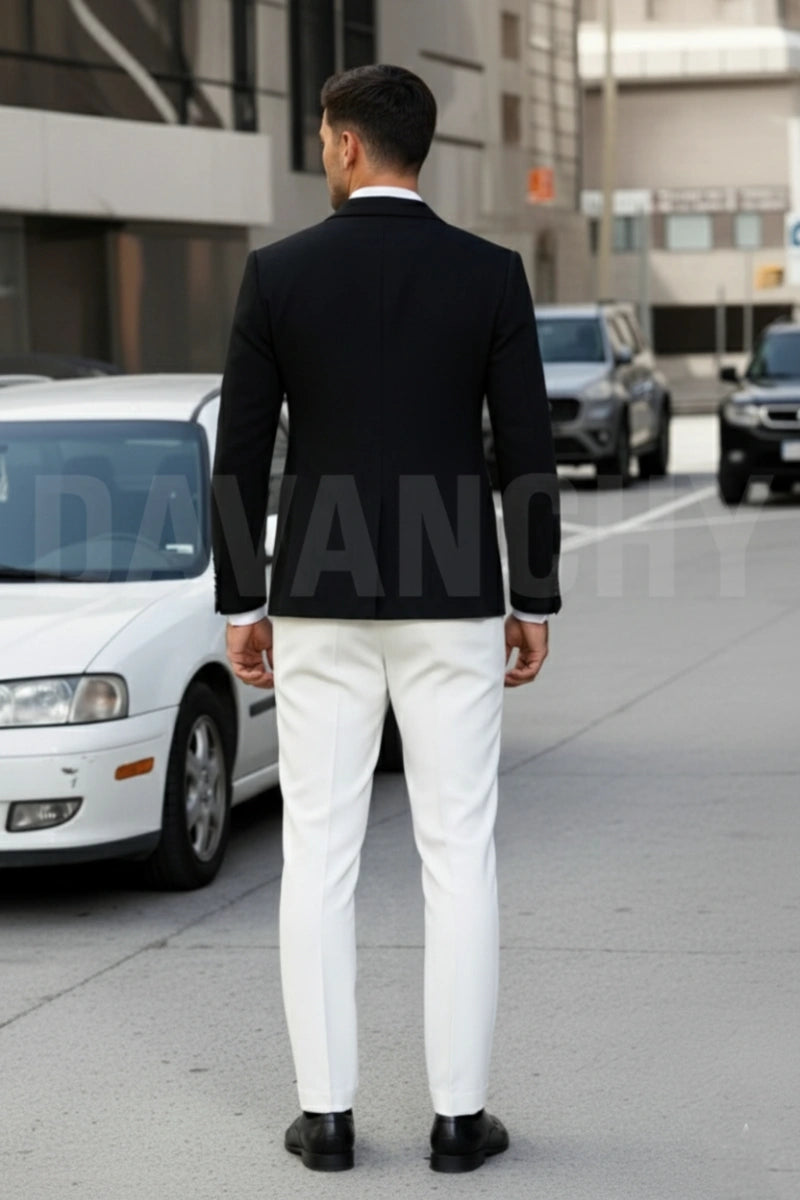 Bespoke Formal Custom Made Suit-Back