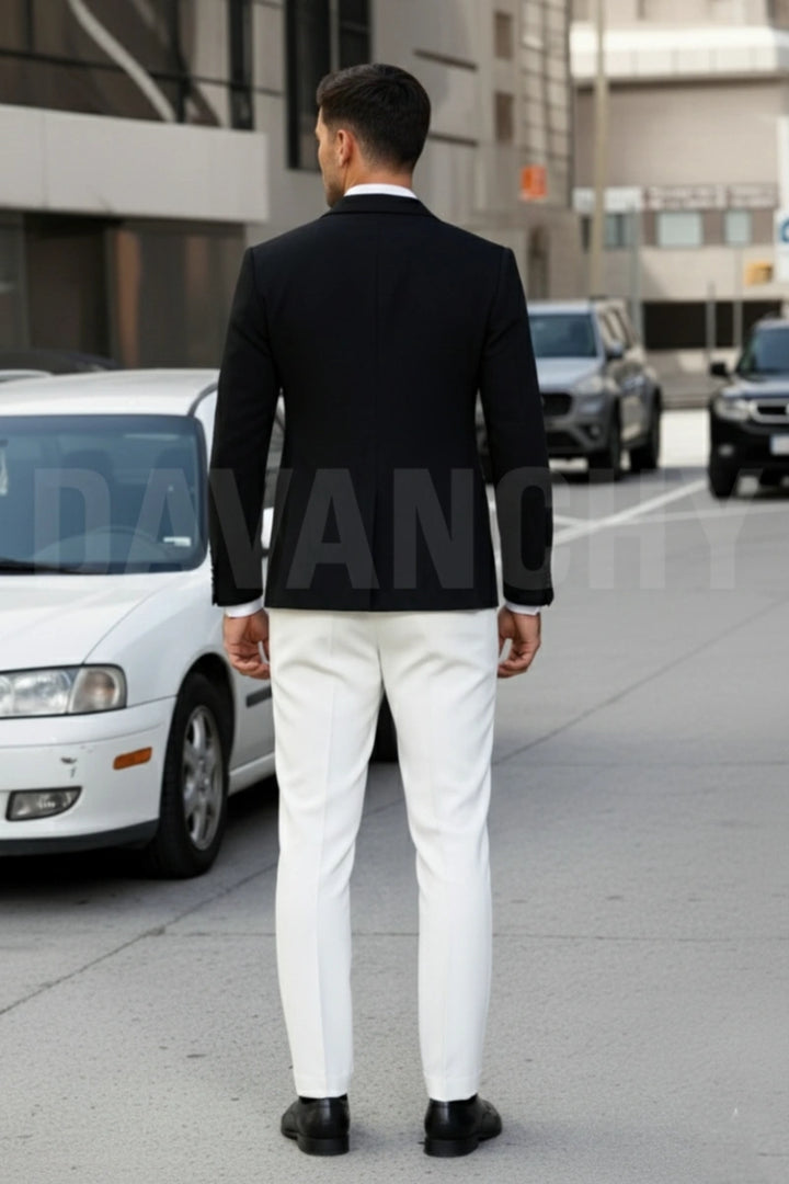 Bespoke Formal Custom Made Suit-Back