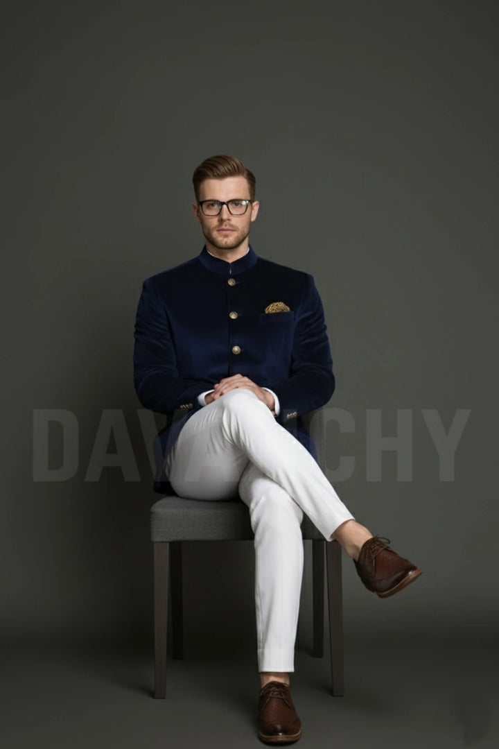 Men Wedding Wear Coat-Front
