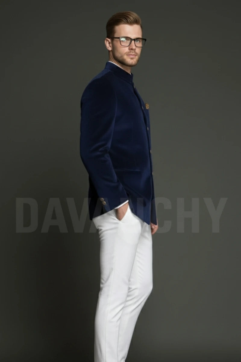 Men Stylish Traditional Coat-Side