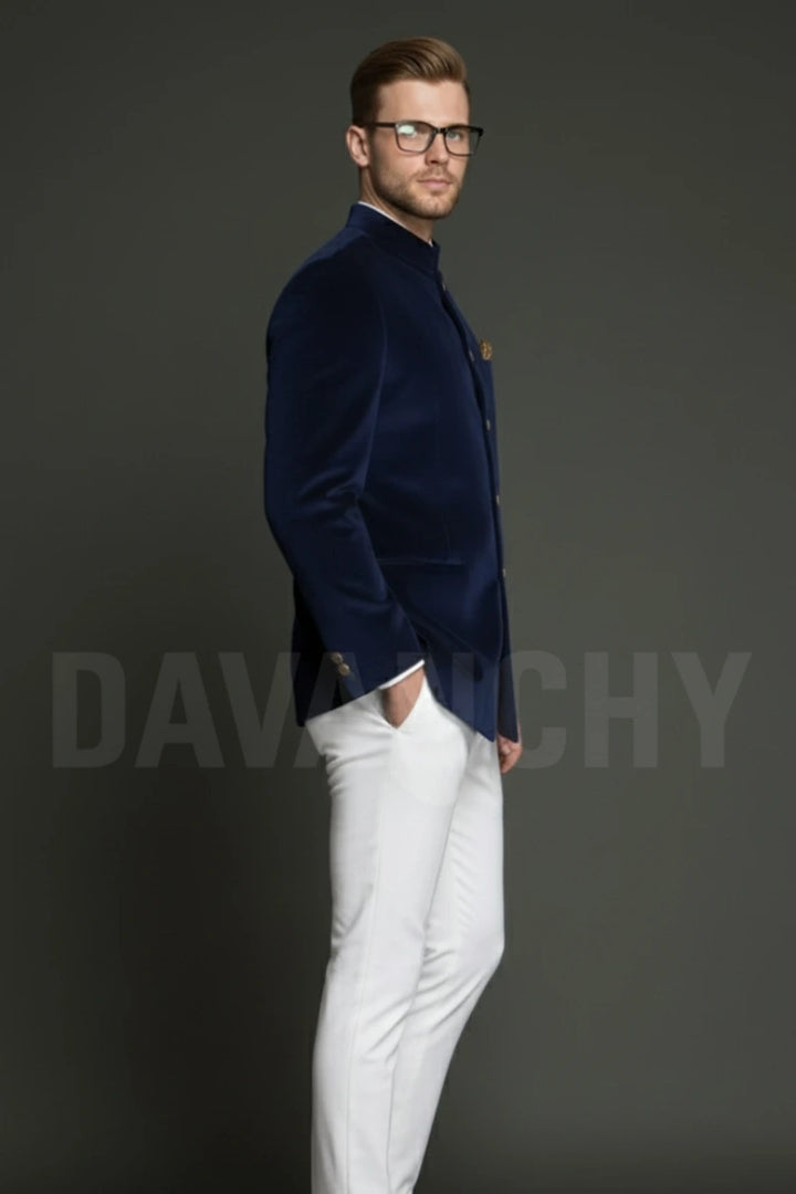 Men Stylish Traditional Coat-Side