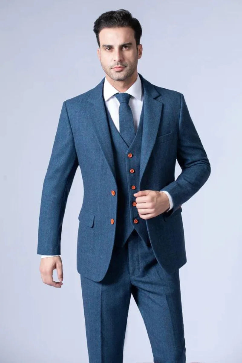 men-tweed-blue-suit-winter-wear-suit-three-piece-blue-suit-davanchy-2