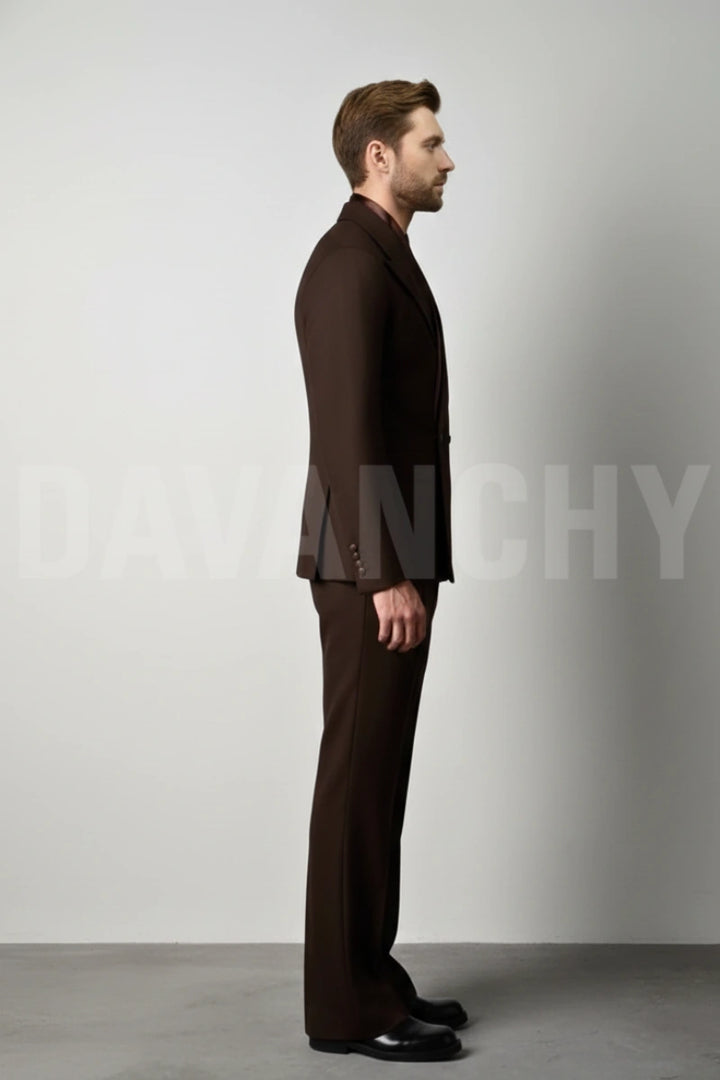 Wedding and Proms Wear Stylish Two Piece Suit-Side