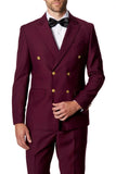 Double Breasted Suit Two Piece Suit Wedding Suit Party Wear DaVanchy 