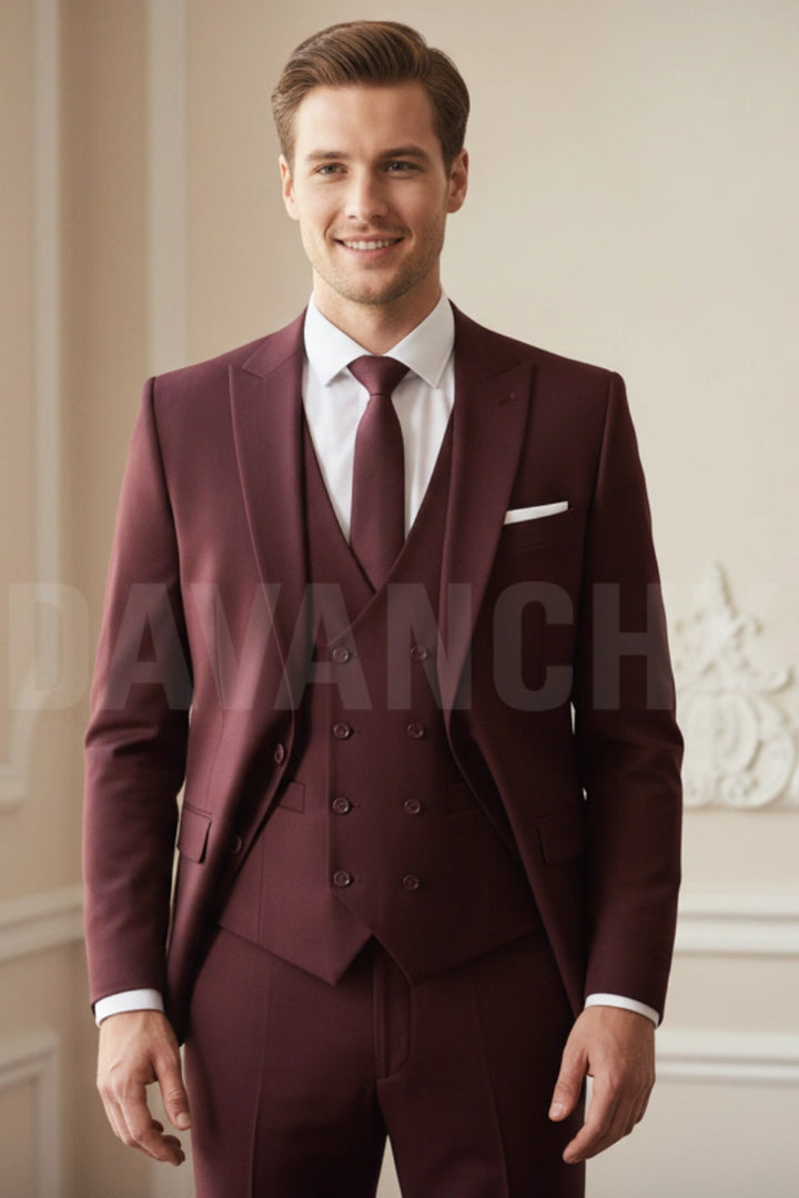 Men Wedding and Formal events wear suit-Front