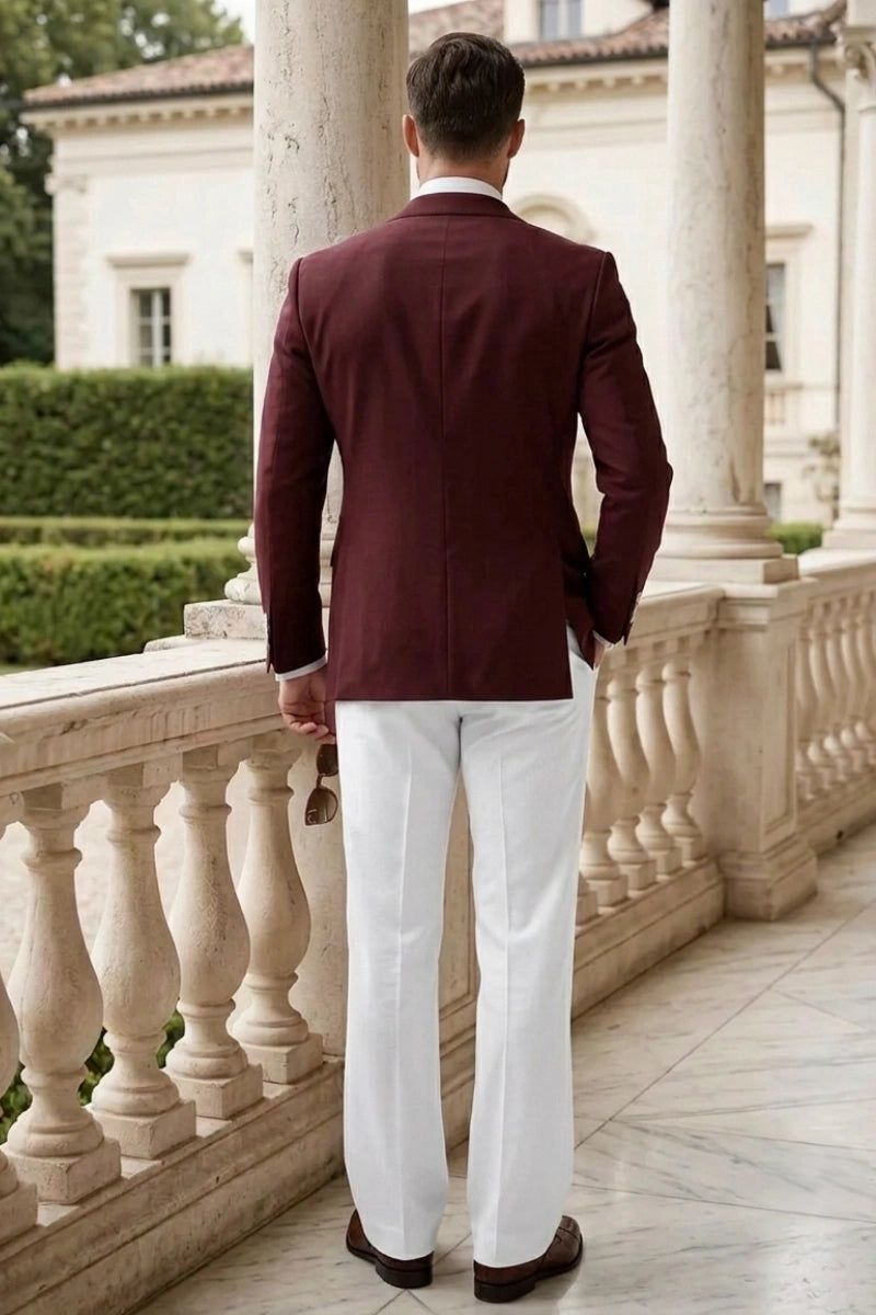 Men's Formal Groom Prom Outfit (Back)