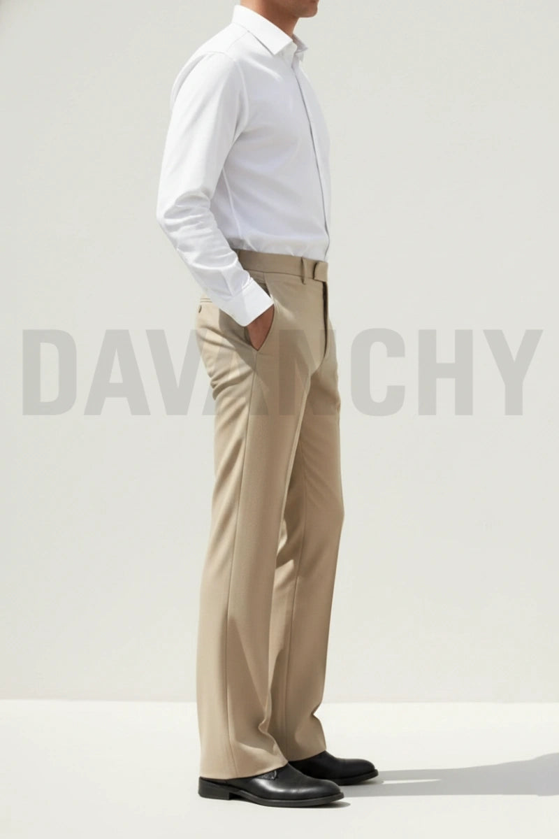 Bootcut formal trousers men-Side