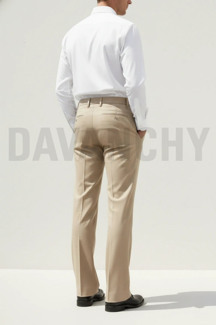 Men office wear trousers-Back