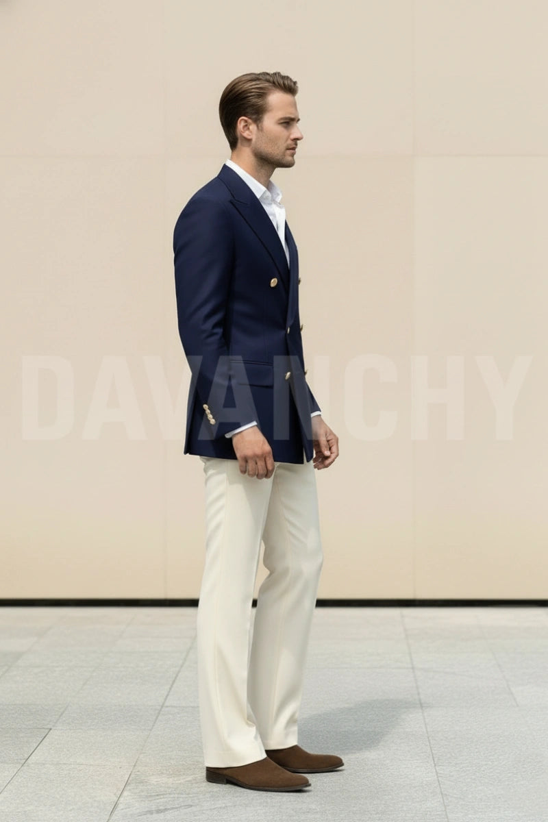 Luxury men wedding outfit-Side