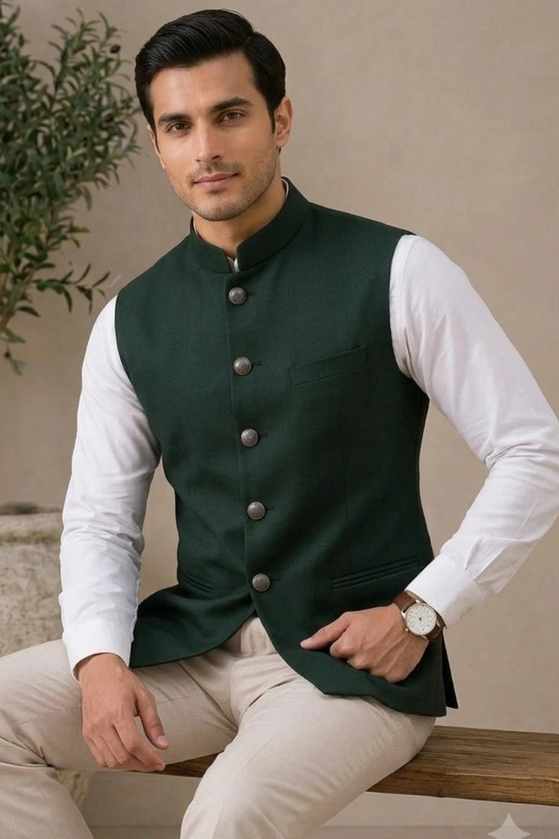 Stylish Party Wear Modi Waistcoat – Stylish