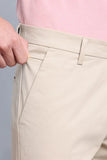 Man Beige Trouser Classic New Formal Pant Wedding Party Wear