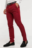 Men Formal Stylish Classic Red Pant Dinner Party Wear Pant Trouser Pant Office Pant DaVanchy