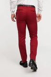 Men Formal Stylish Classic Red Pant Dinner Party Wear Pant Trouser Pant Office Pant DaVanchy