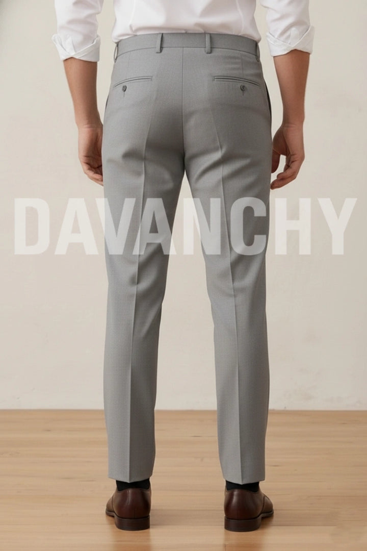 Business and Office Wear Readymade Trouser-Back