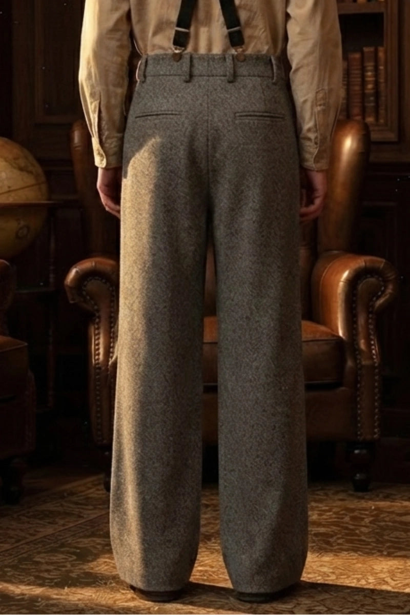 Grey Pant For Men Back