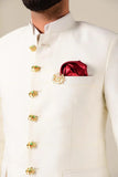 Men Jodhpuri Blazer Off White Jacket Maharaja Style Blazer DaVanchy