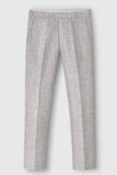 Men Linen Summer Suit Wedding Suit Formal Bespoke Suit Grey DaVanchy