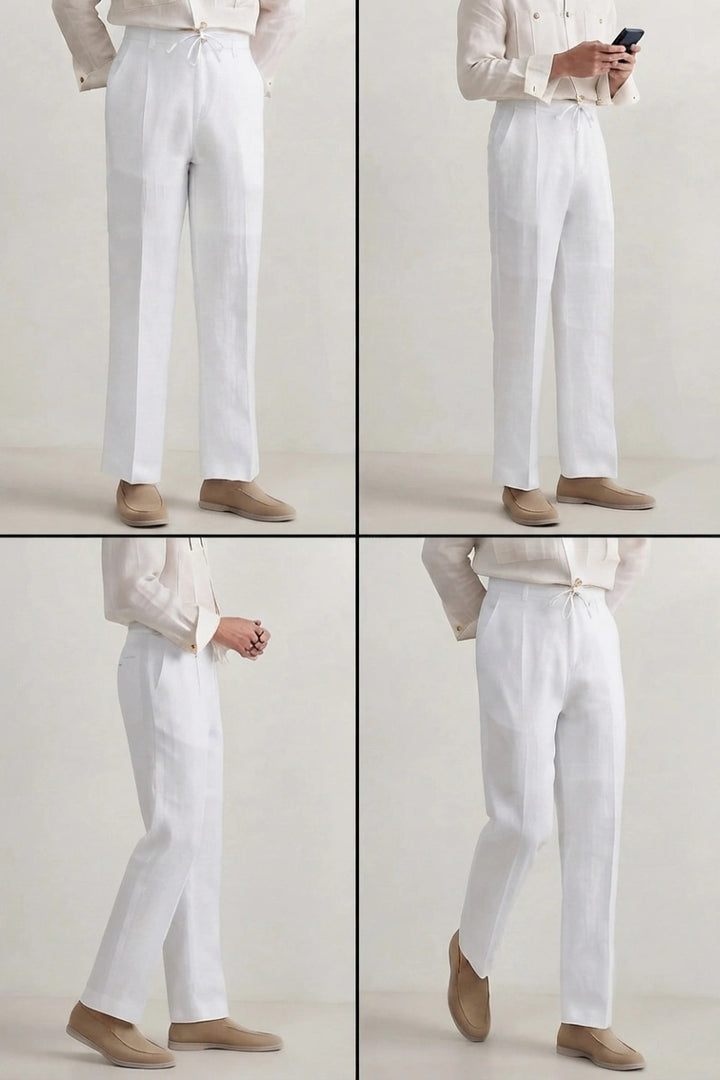 Stylish Linen Summer Trouser (Collage)