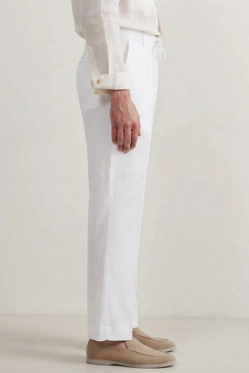 Linen Resort Wear Pant for Men (Side)  
