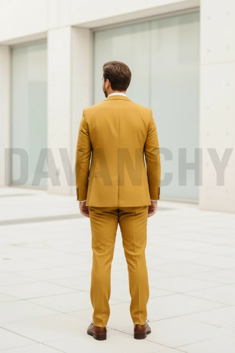 Designer three piece suit for weddings and receptions-Back