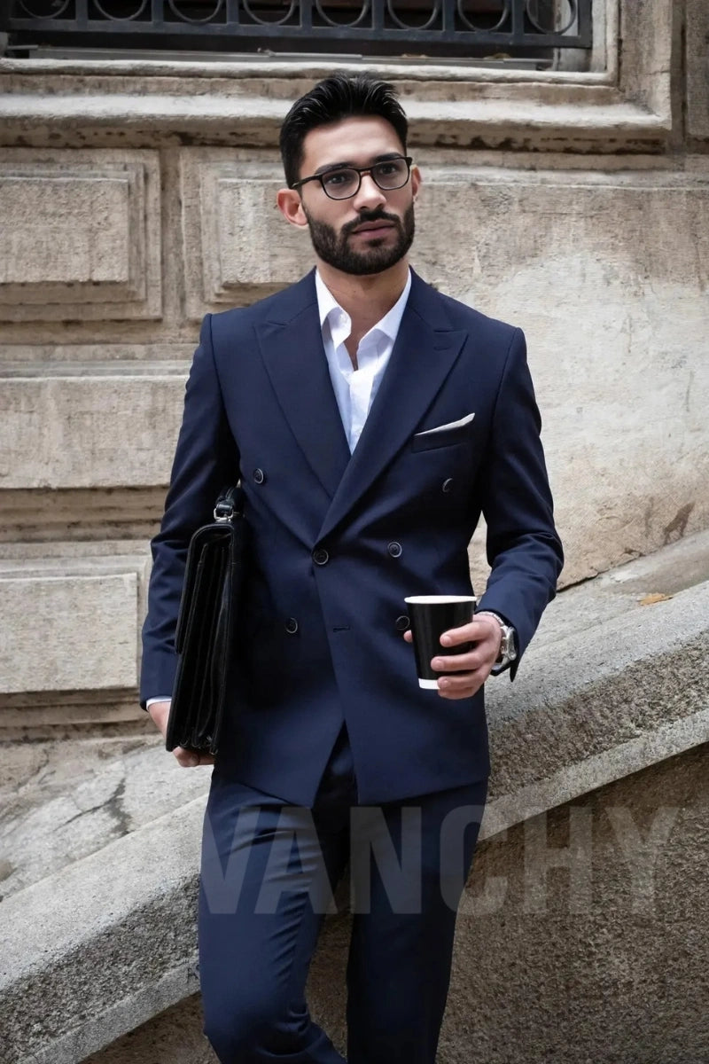 men-formal-two-piece-suit-navy-blue-double-breasted-suit-business-suit