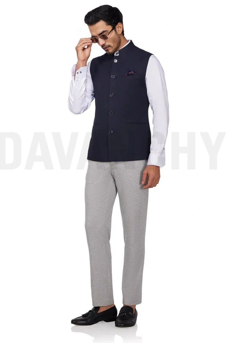 Elegant premium formal jacket for men-Side