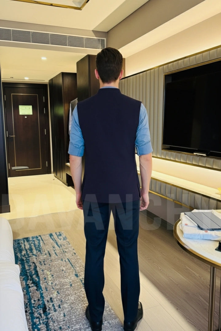 Men’s Partywear Jacket-Back