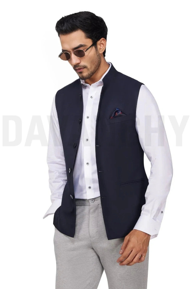 Stylish jacket for men in traditional wear-Front