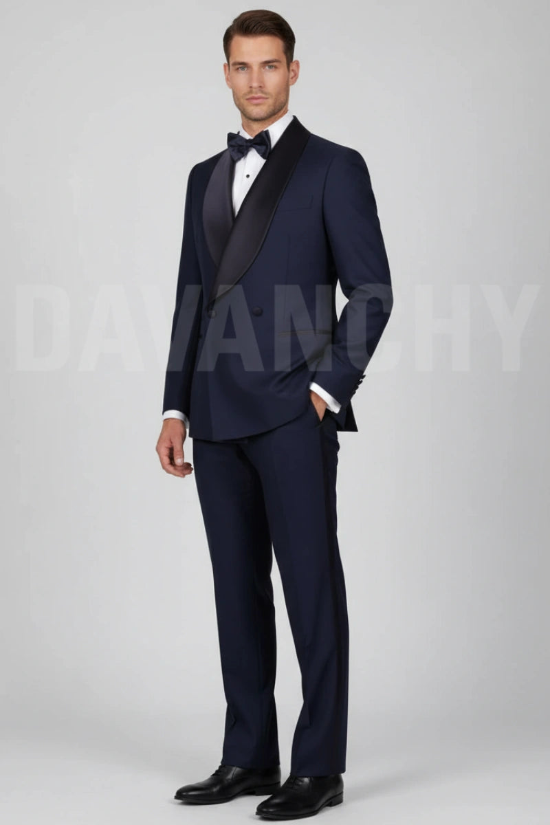 Premium Formal Tuxedo Suit-Side
