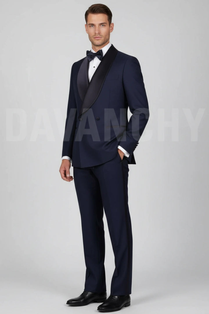 Premium Formal Tuxedo Suit-Side