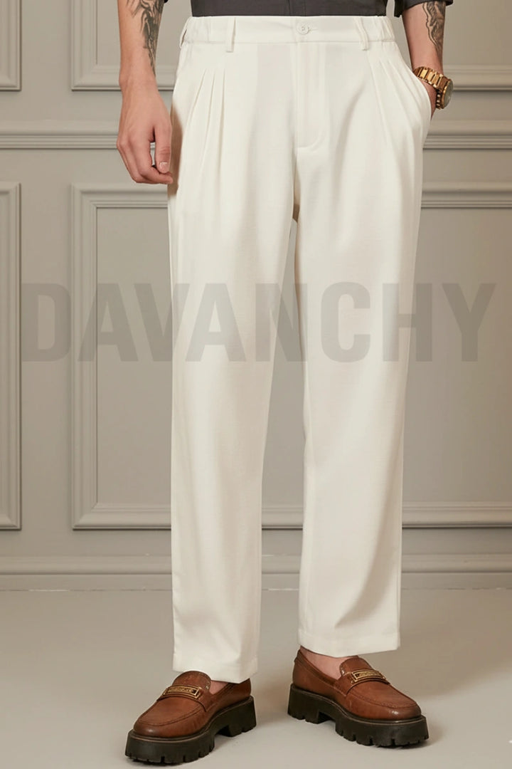 Men Premium Loose Fit Trouser-Front