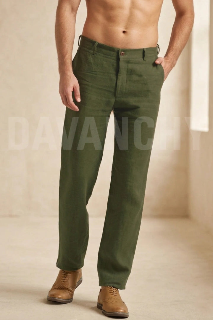 Casual Summer Wear Comfortable Trouser-Front