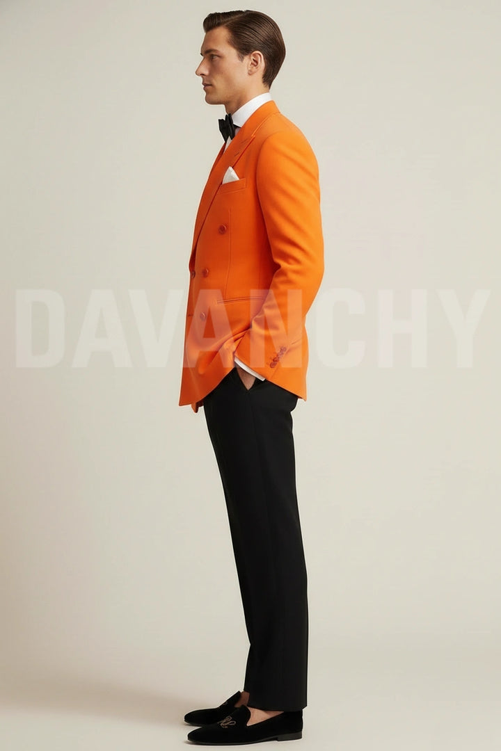 Tuxedo suit 2 piece men-Side