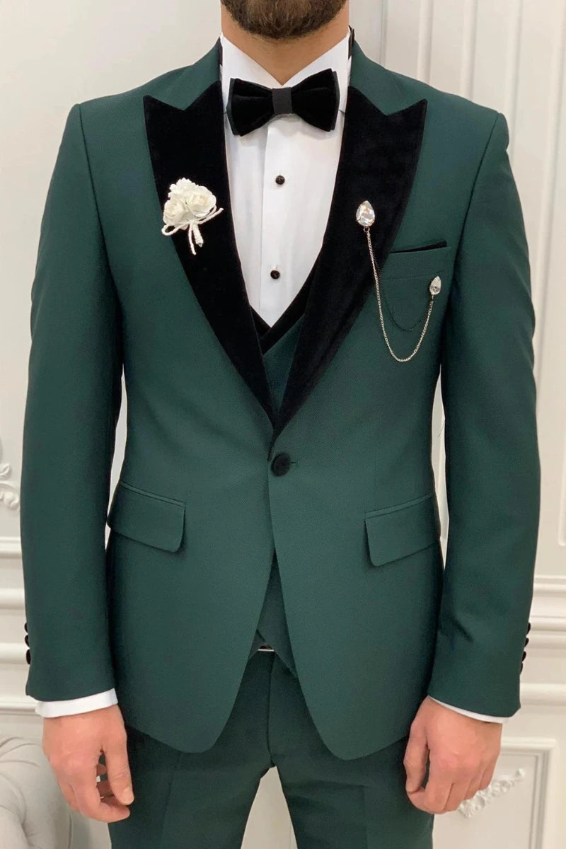 men-tuxedo-suit-pine-3-piece-suit-wedding-wear-formal-suit-davanchy