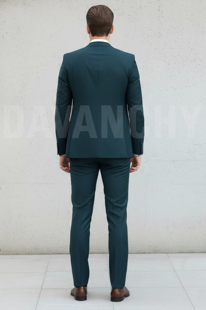 wedding wear premium three piece suit for men-Back
