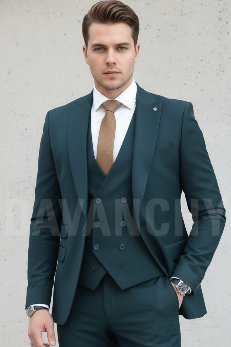 Groom and business formal wear suit-Front