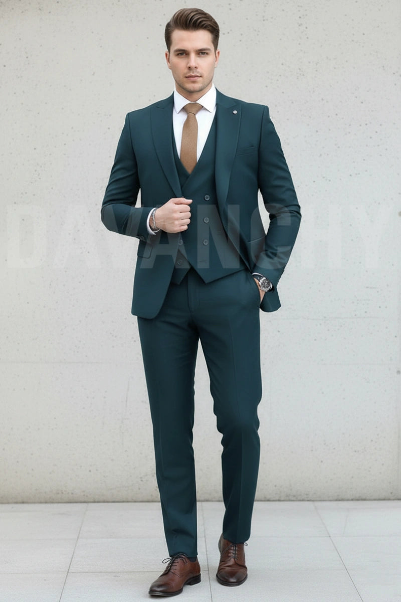 Luxury wedding wear suit for men-Front