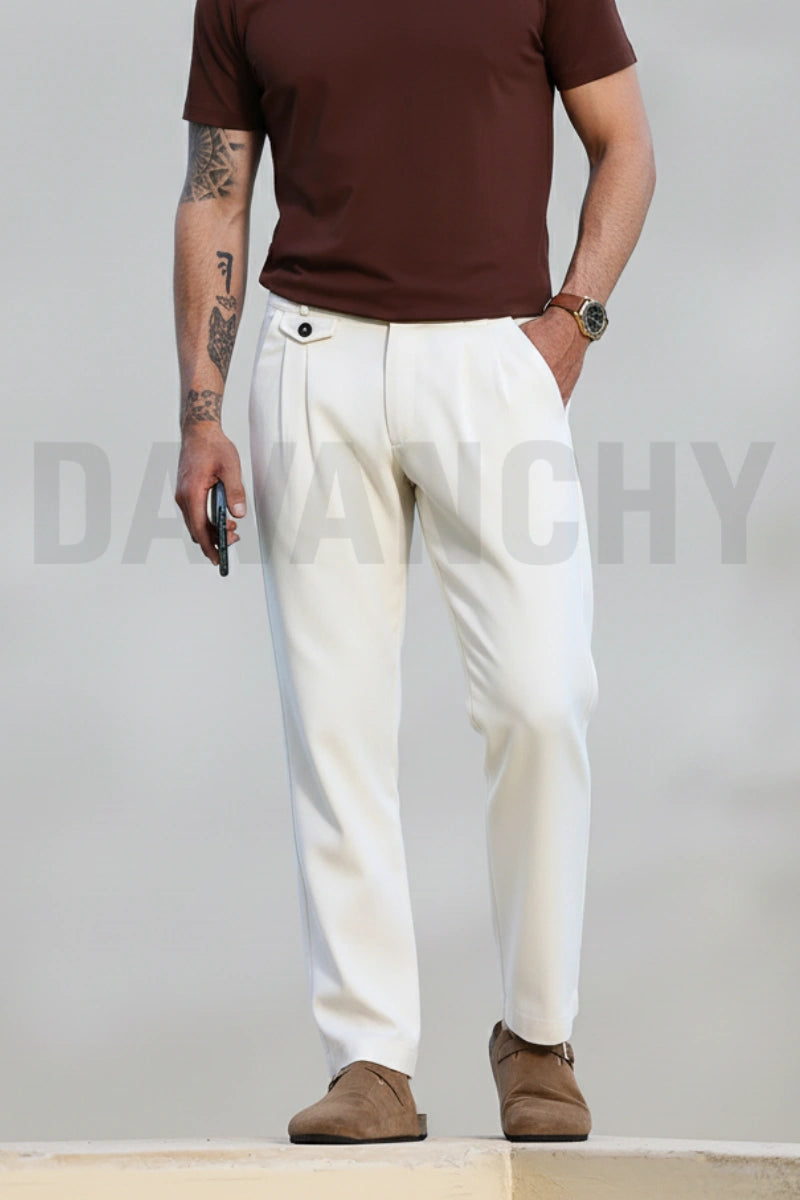 Casual and formal wear men’s trousers-Front