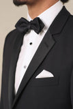 Men Black Suit Tuxedo Style Suit Wedding Tuxedo Suit Prom Wear DaVanchy 