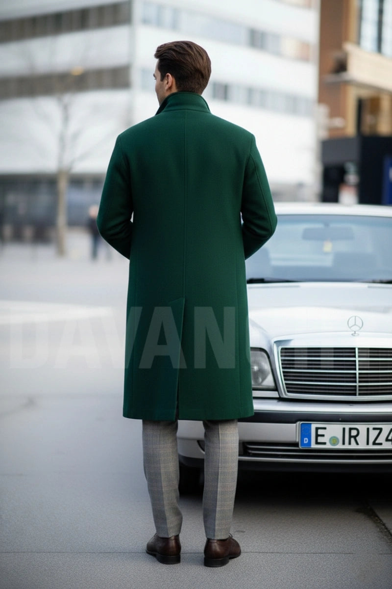 Overcoat for Men -Back