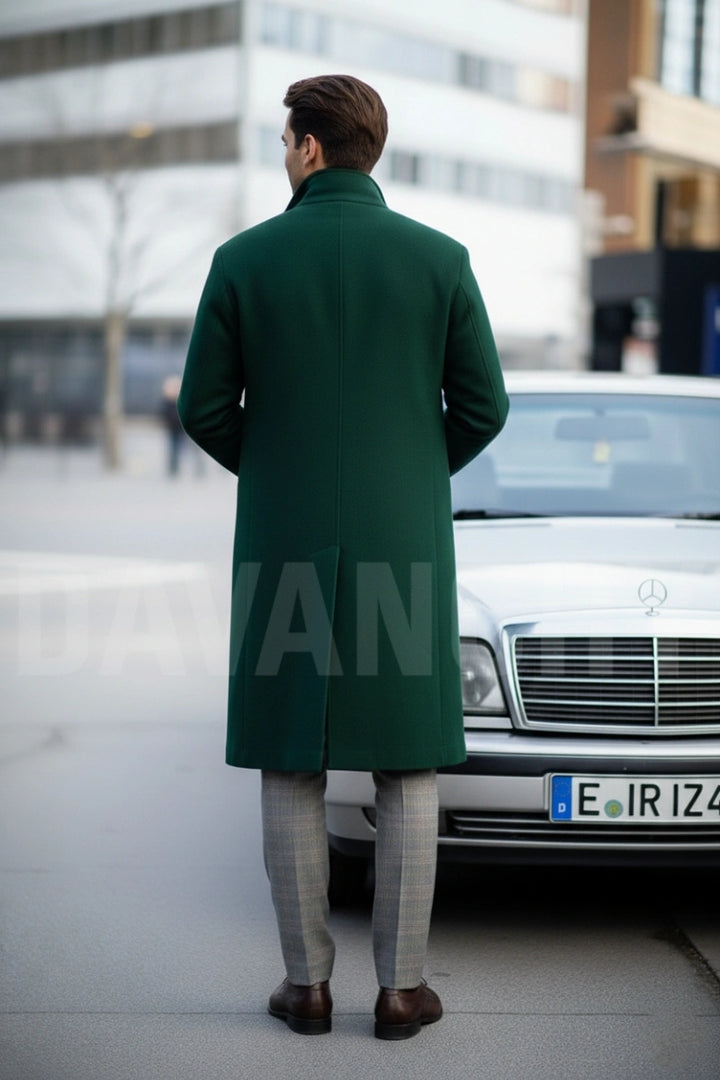Overcoat for Men -Back