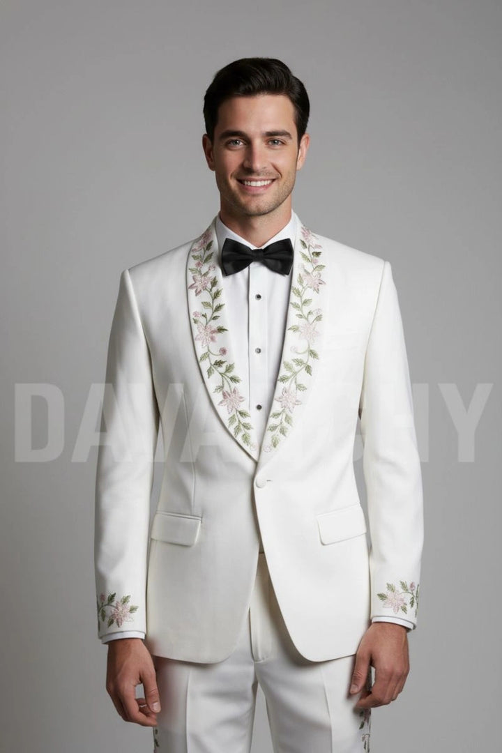 Perfect Groom & Wedding Outfit-Front