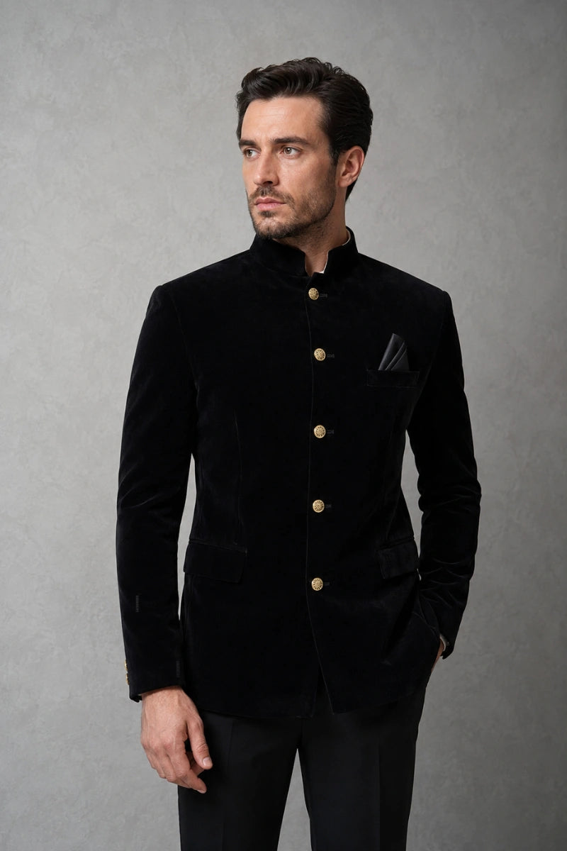 Men Premium Jodhpuri Blazer for Men-Front