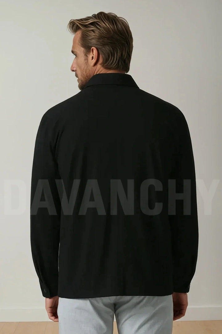 Men Stylish Trendy Jacket Summer Party Wear-Back