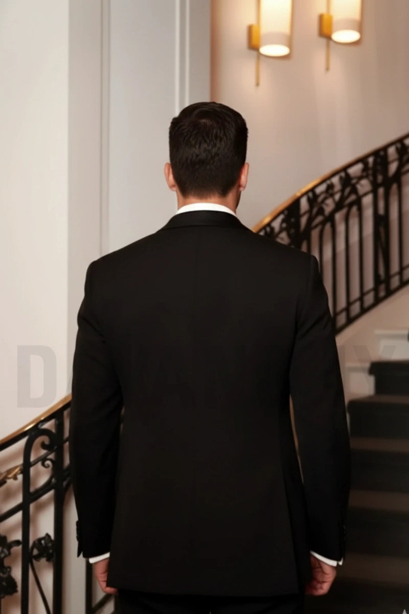 Dinner and party wear premium coat for men-Back