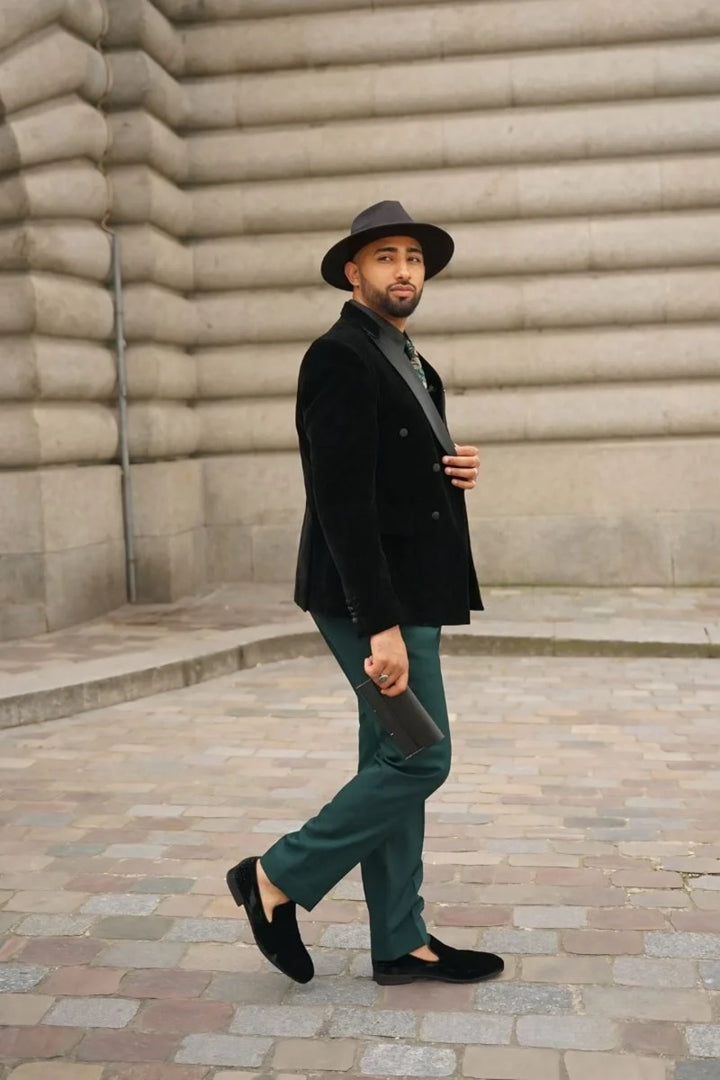 Contrast Custom Made Suit for Men - Side