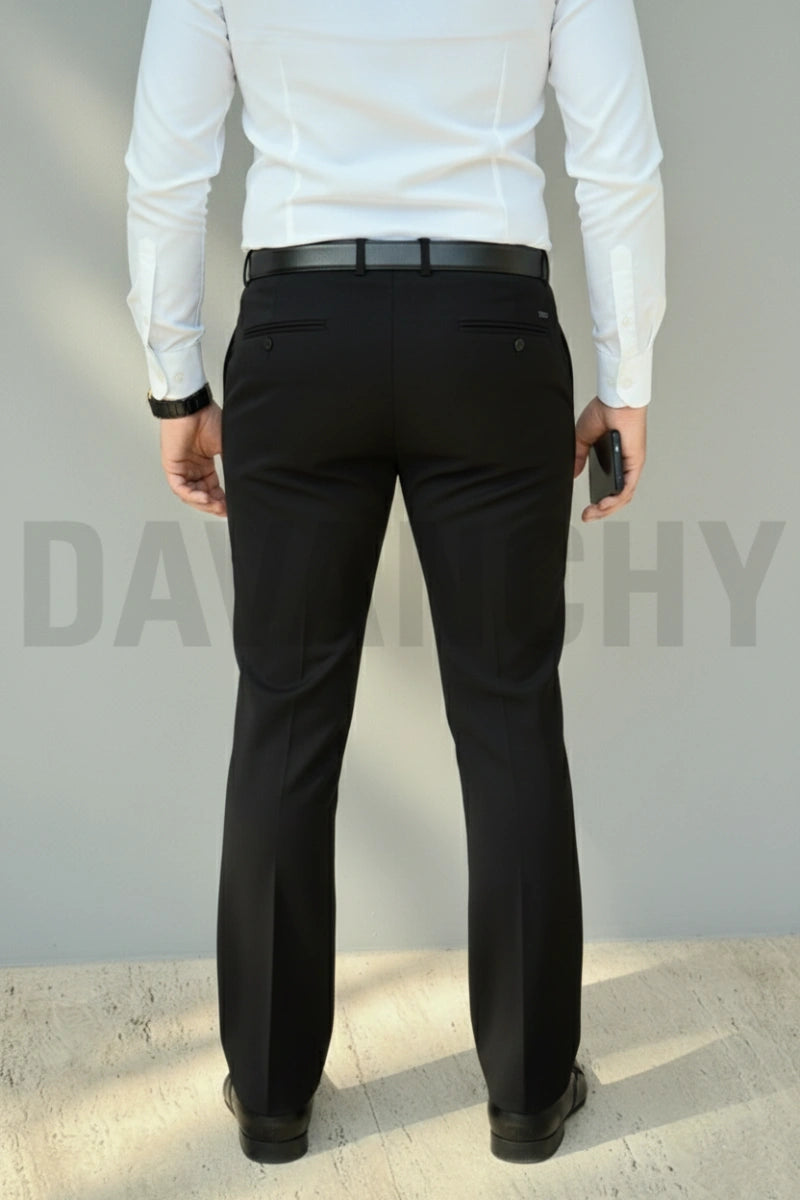 Business and Office Wear Elegant Formal Trouser for Men-Back