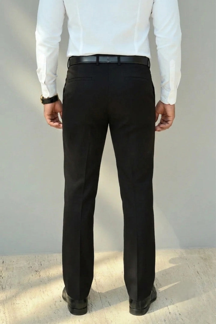 Business and Office Wear Elegant Formal Trouser for Men-Back