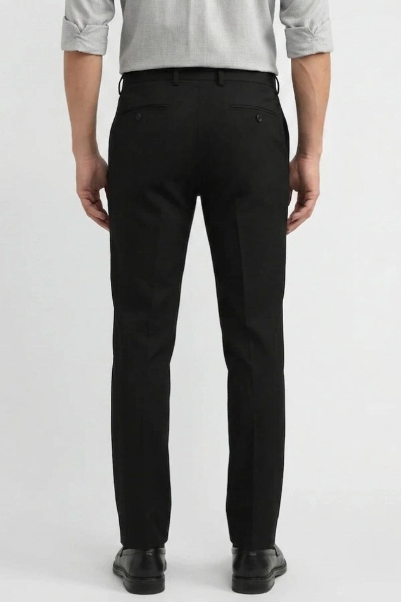 Men Office Wear Trouser-Back